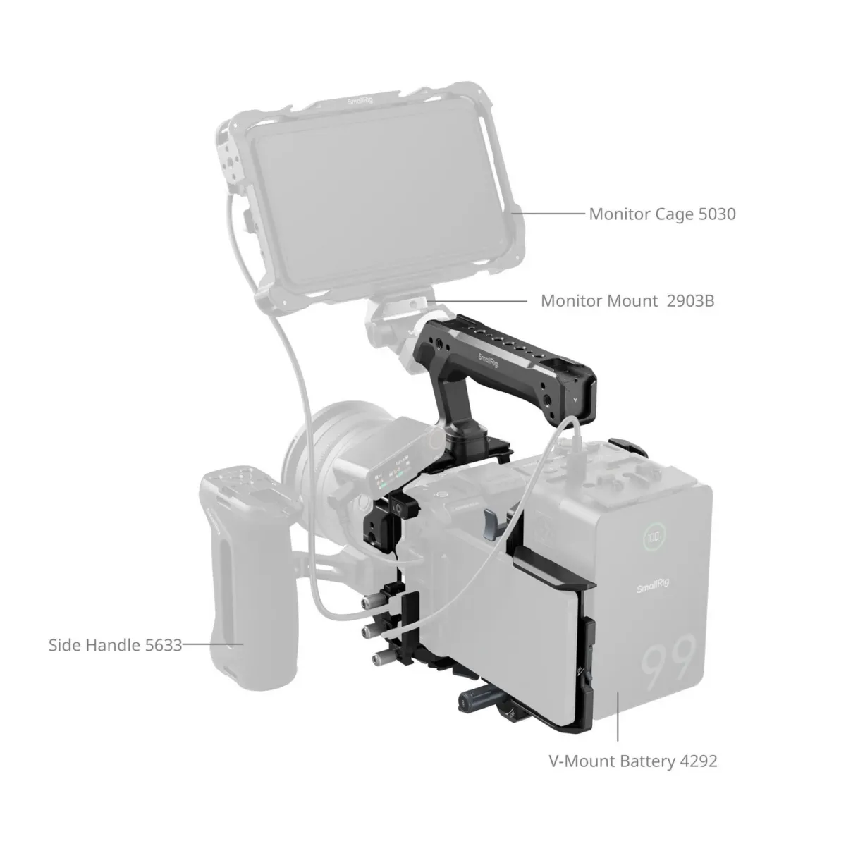 SmallRig 6113 HawkLock Quick Release Cage Kit for Nikon ZR