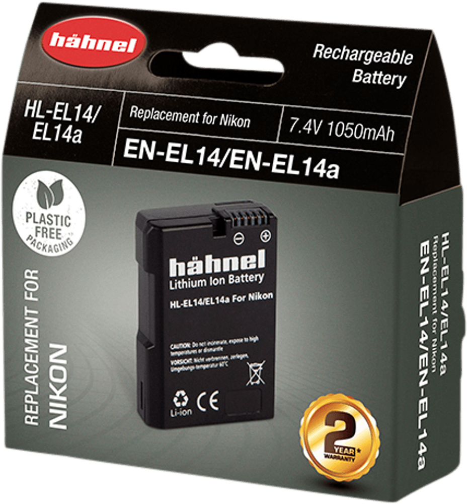 HÄHNEL Batteri Nikon HL-EL14/EL-14A