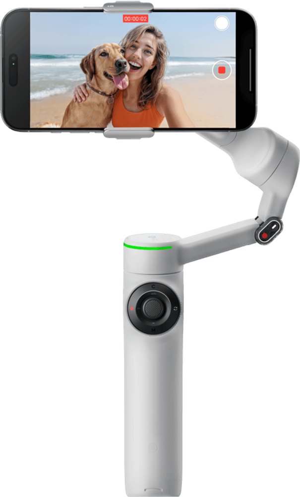 Insta360  Flow 2 Pro AI Tracker Bundle (Stone Gray)