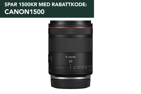 Hovedbilde Canon RF 20mm f/1.4L VCM 