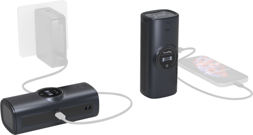 SmallRig 5109 Power Bank Charger Case Kit for Sony NP-FZ100 Camera Batteries
