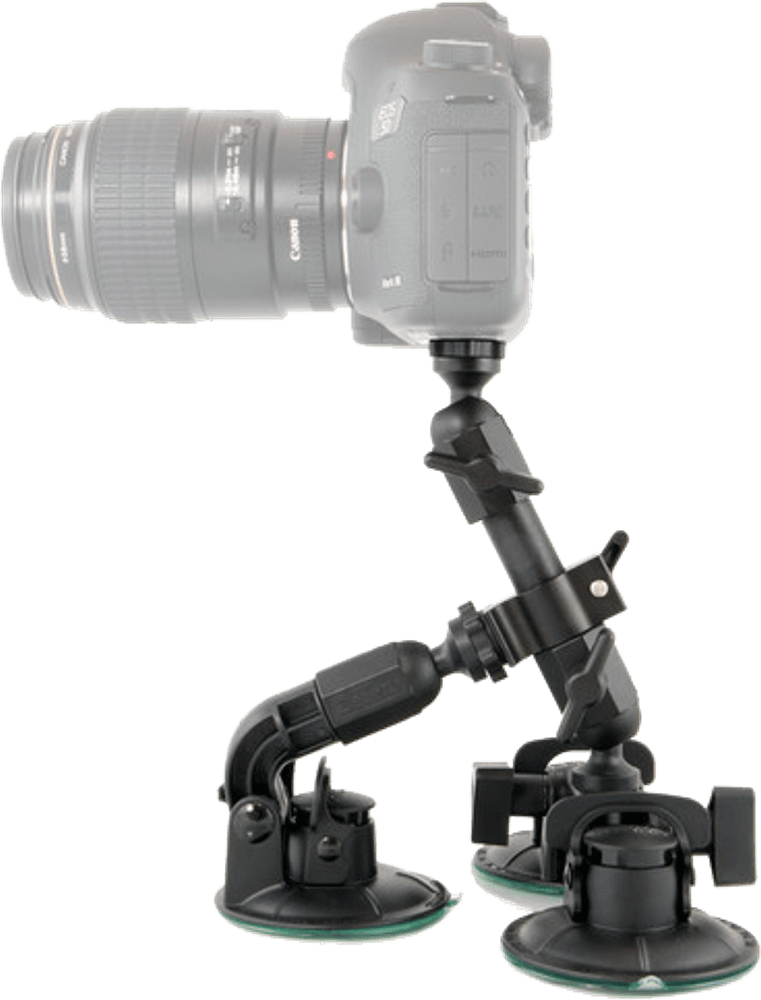 Delkin  Fat Gecko Camera Mounts - FG Triple Suction