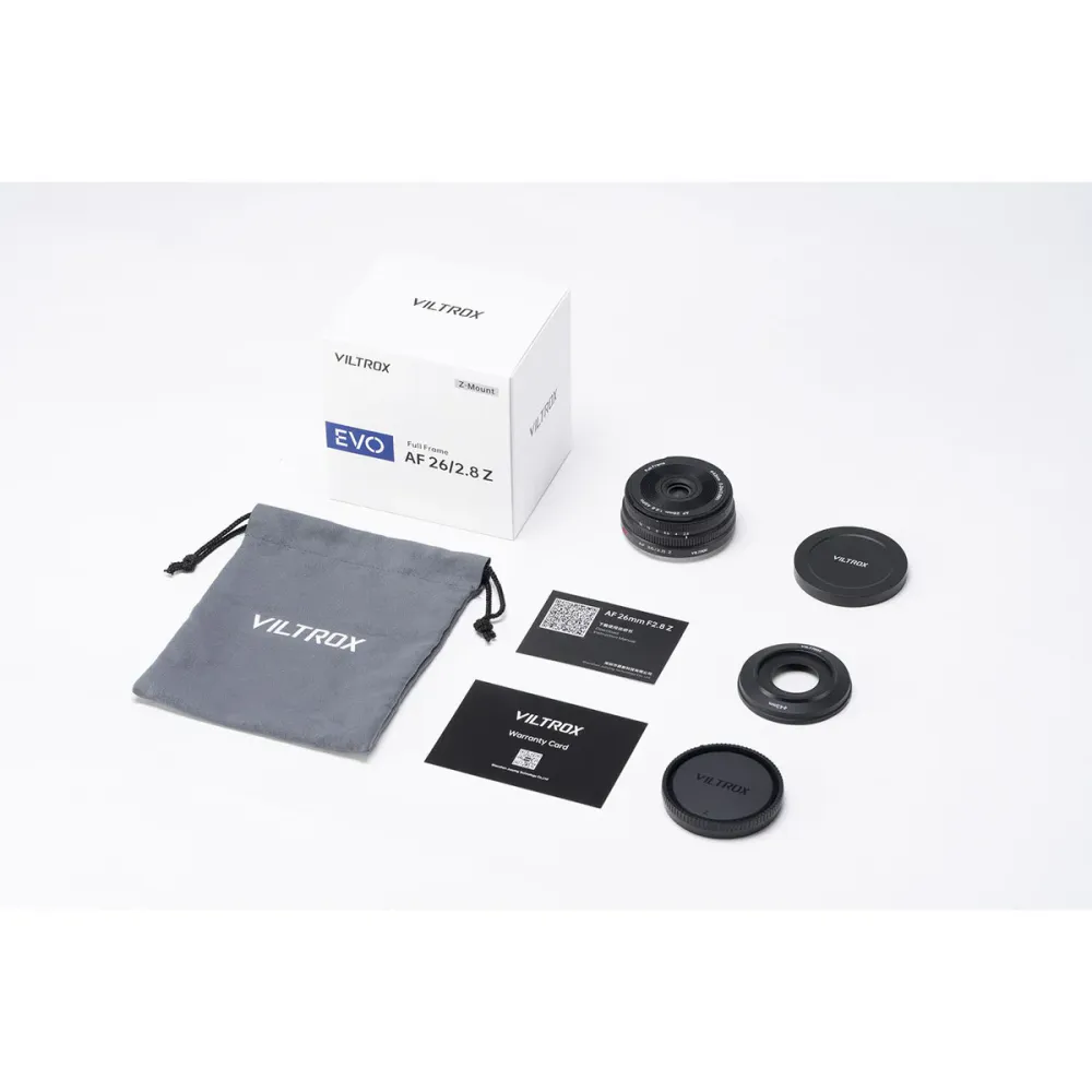 Viltrox AF 26mm F2.8 EVO for Nikon Z Fullformat