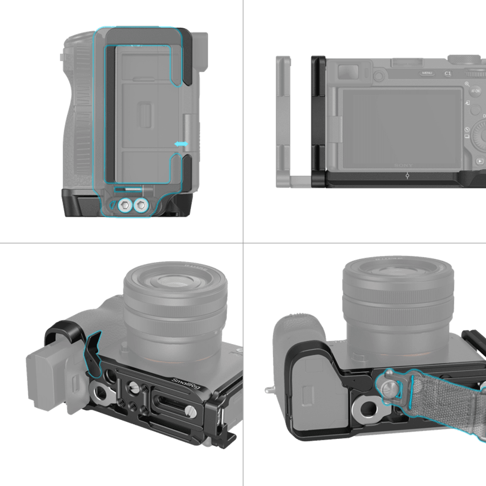 SmallRig 4569 L-Bracket for Sony Alpha 7C II / Alpha 7CR
