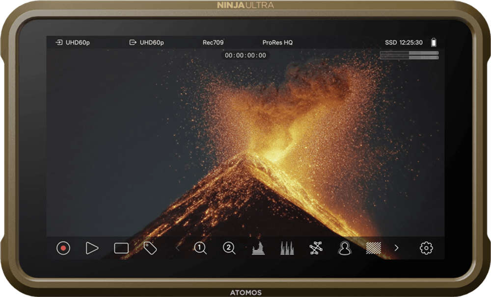Atomos  Ninja Ultra, 5-inch, 1000nit HDR monitor-recorder for mirrorless and cinematic cameras