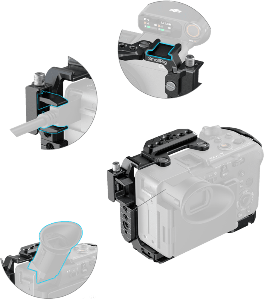 SmallRig  5587 Cage for Sony FX2