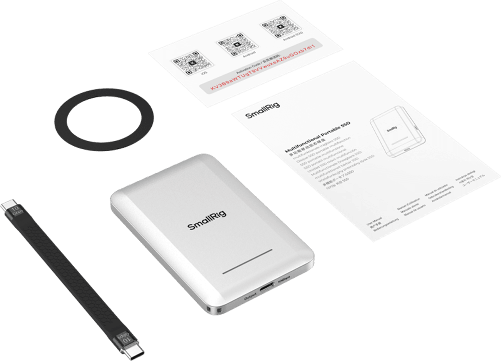SmallRig 6292 Multifunctional Portable SSD (1TB)