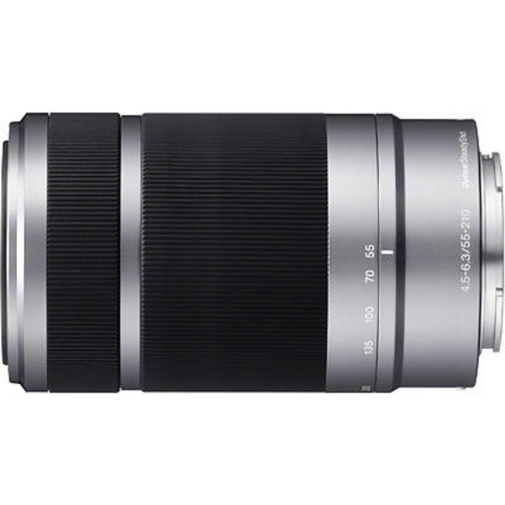 Sony E 55-210mm f/4.5-6.3 OSS Sølv Brukt