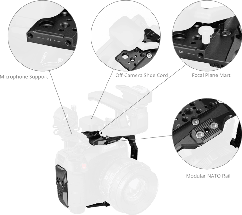 SmallRig 5810 Cage for Canon EOS C80
