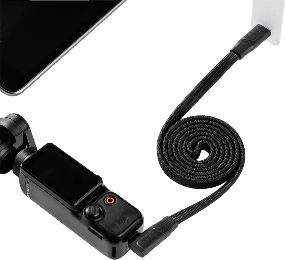 SmallRig 6866 USB-C Self-Coiling Data Cable (USB 3.2 Gen2x2 & 100cm, 240W)