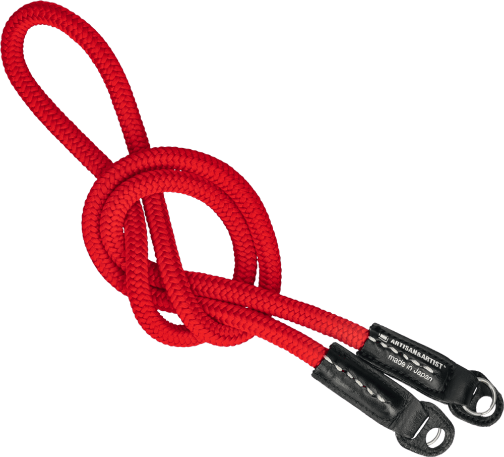 ARTISAN & ARTIST Silk Camera Strap, Red 