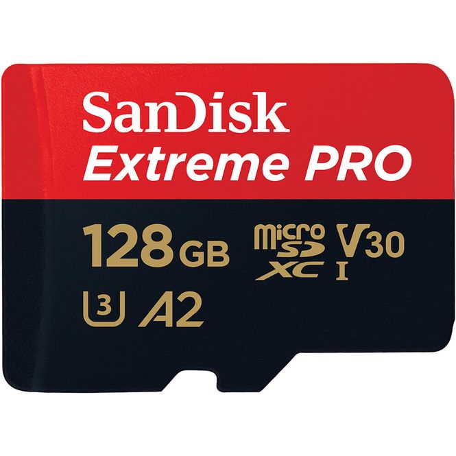 Hovedbilde SanDisk MicroSDXC Extreme Pro 128GB 200MB/s A2 ...