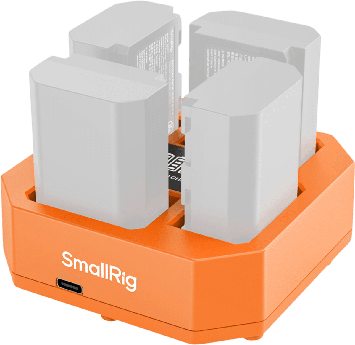 SmallRig 4839 NP-FZ100 4-Channel Camera Battery Charger