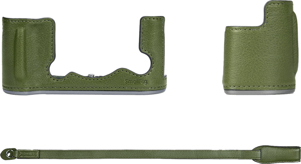 SmallRig 4711 Leather Half Case Kit for Fujifilm X-T50 Green